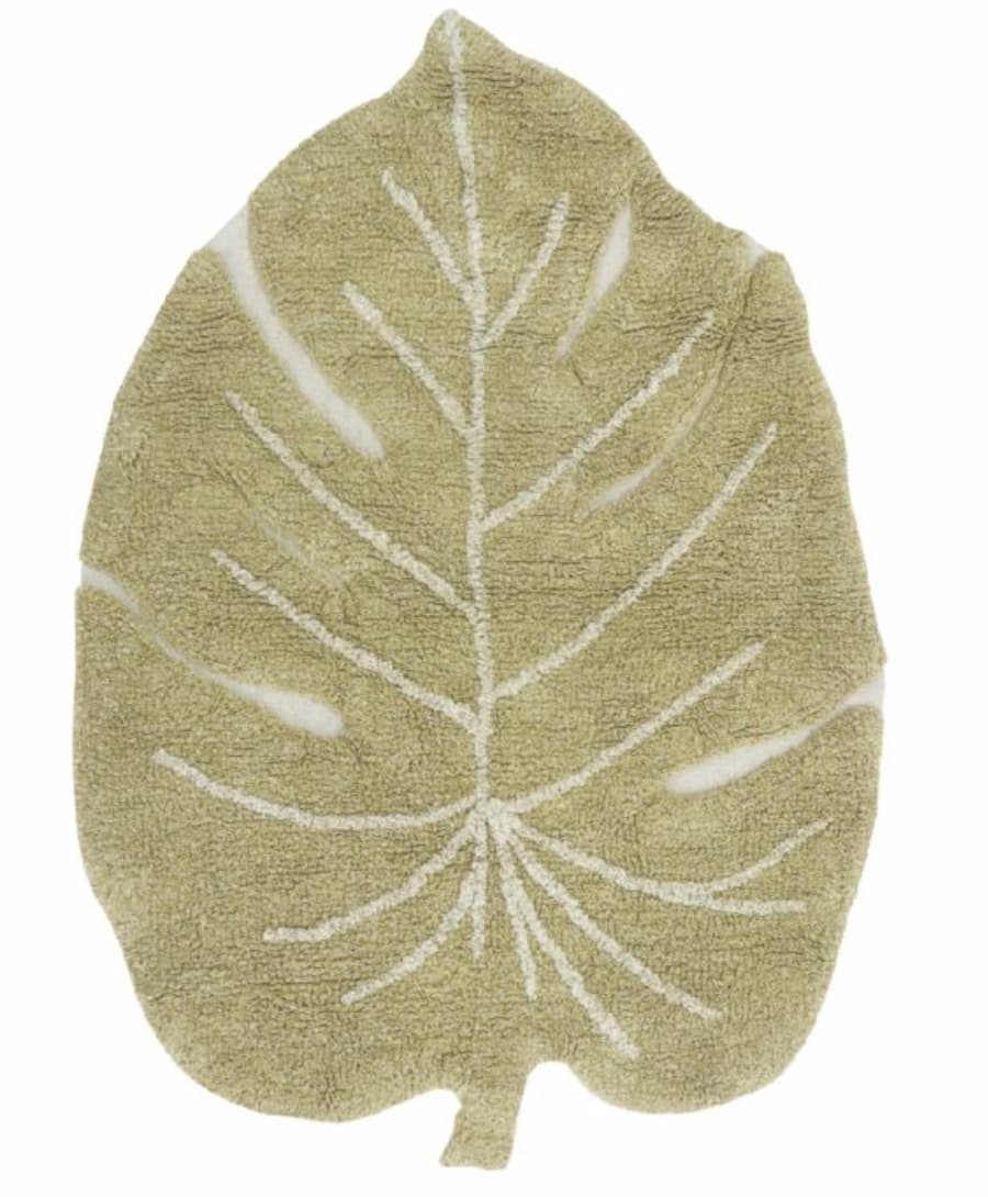 leaf shaped rug